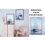 AF007 H.M.S. Victory in Portsmouth Harbour - Canvas Painting af007-hms-victory-in-portsmouth-harbour-canvas-painting-l11 (1).jpg